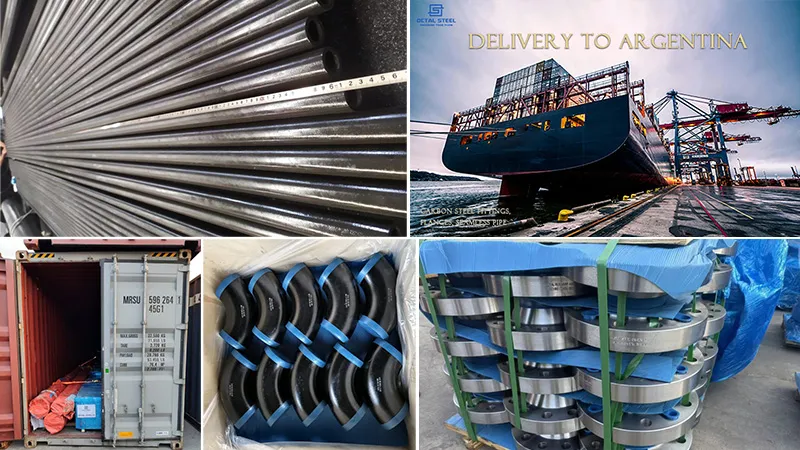 Carbon Steel Fittings Flanges and Seamless Pipes Exported to Argentina Carbon Steel Fittings Flanges and Seamless Pipes Exported to Argentina